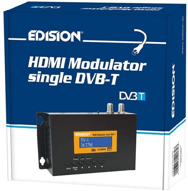Schotelzaak\Edision HDMI Modulator single dvb-t
