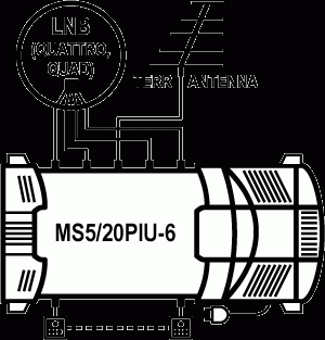 Multiswitch MS5/20PIU-6