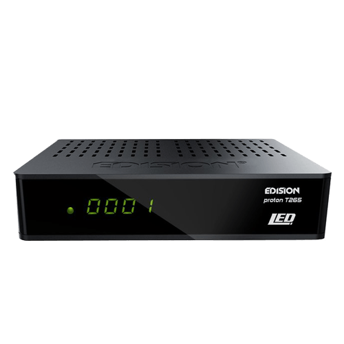 Edision Proton T265 LED DVB-T2/C Ziggo-Kpn digitale ontvanger