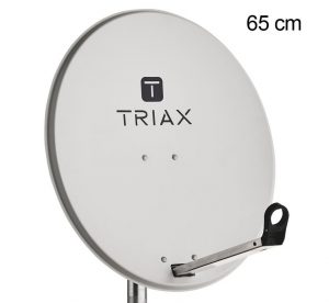 Triax TDS 65CM Schotel Lichtgrijs ( Ral 7035 )