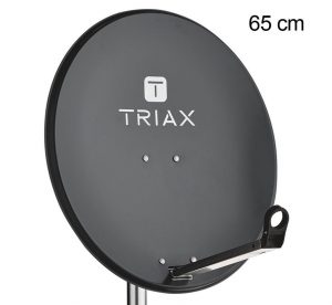 Triax TDS 65CM Schotel antraciet ( Ral 7016)